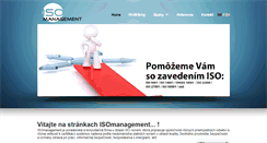 Desktop Screenshot of isomanagement.sk